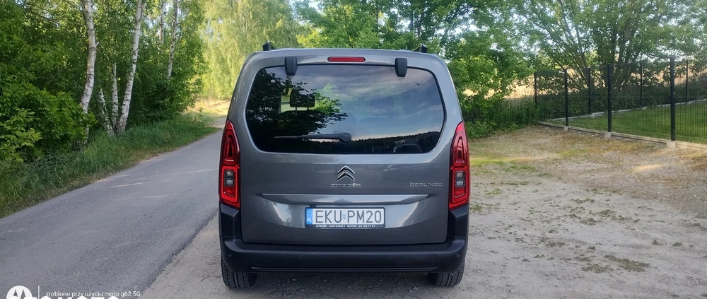 Citroen Berlingo cena 69900 przebieg: 69000, rok produkcji 2018 z Gostynin małe 631